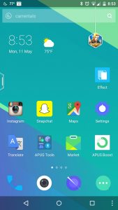 How do I use APUS Launcher?